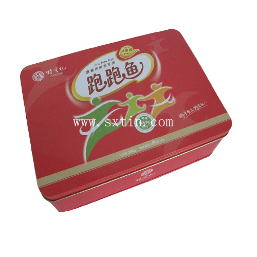 Bubble Fish tin packaging