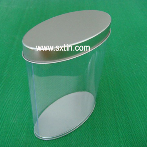 PVC oval cans