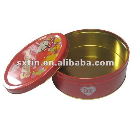 Tinplate round cans
